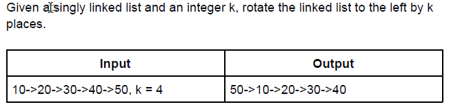Rotate SLL